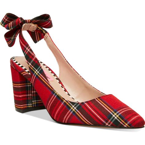 Step Up Your Style with Betsey Johnson Plaid Shoes